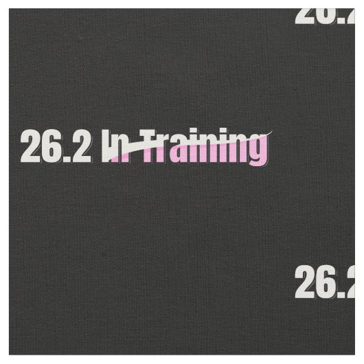 26.2 in training - Meisjes Marathon Hardlopen Stof (Close Up)