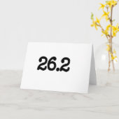 26.2 Marathon Definitie Kaart (Gele Bloem)