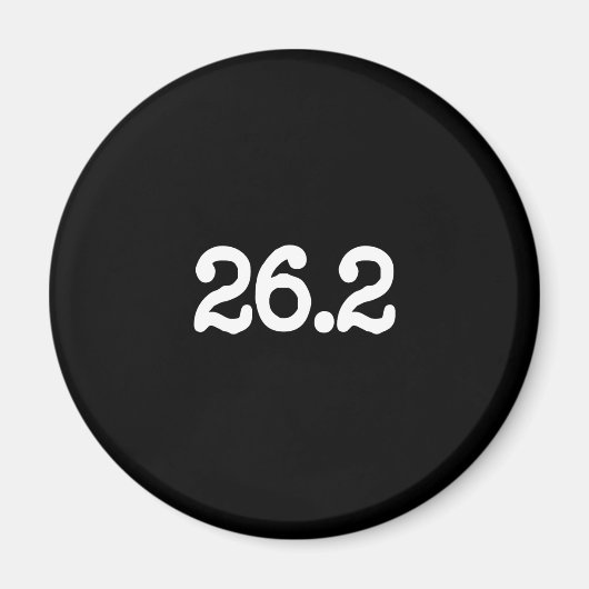 26.2 Marathon Definitie Magneet (Voorkant)