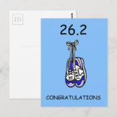 26.2 Marathon feliciteert hem Briefkaart (Voorkant / Achterkant)