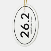 26.2 Marathon Keramisch Ornament (Links)