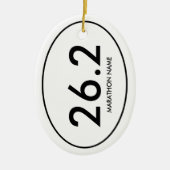26.2 Marathon Keramisch Ornament (Voorkant)