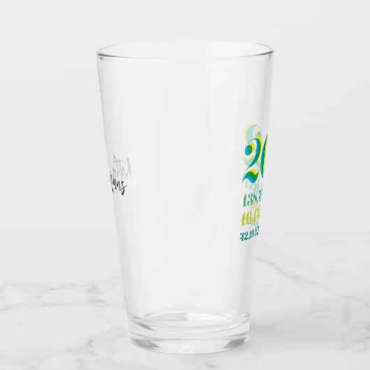 26.2 Marathon Loopafstand Groen Glas (Rechts)