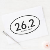 26.2 Marathon Ovale Sticker (Envelop)