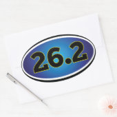 26.2 Marathon Ovale Sticker (Envelop)