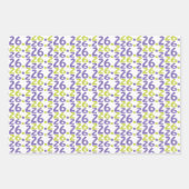 26.2 Marathon Running Wrapping Papier Inpakpapier Vel (Voorkant 2)