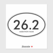26,2 Marathon Sticker (Vel)
