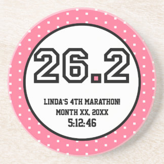 26.2 Marathon Zandsteen Onderzetter