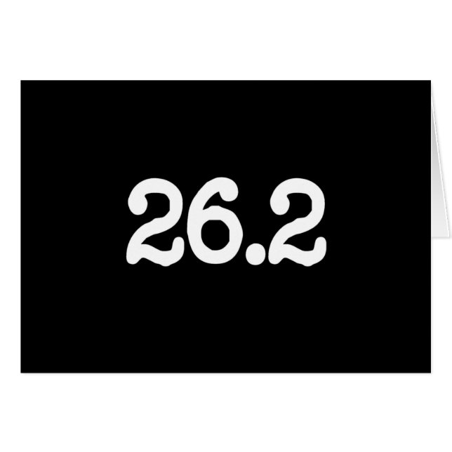 26.2 Marathondefinitie (Voorkant Horizontaal)