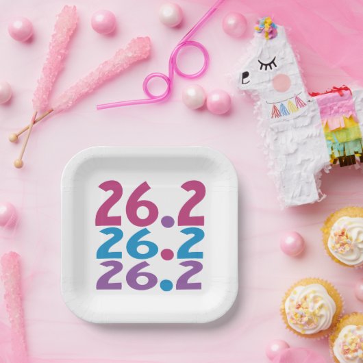 26.2 marathoner - marathon Runner Papieren Bordje