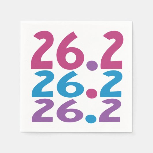 26.2 marathoner - marathon Runner Servet (Voorkant)