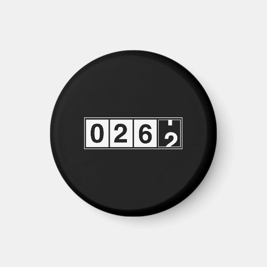 26,2 odometer magneet (Voorkant)