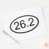 26,2 OVALE STICKER (Envelop)