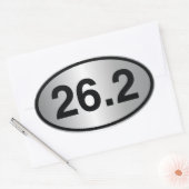 26,2 OVALE STICKER (Envelop)