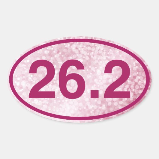 26,2 OVALE STICKER (Voorkant)