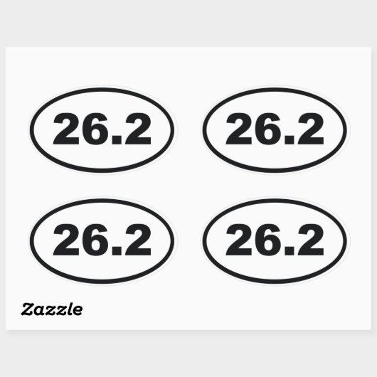 26,2 OVALE STICKER (Vel)