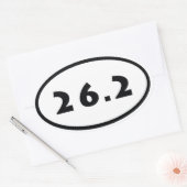 26,2 OVALE STICKER (Envelop)