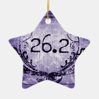 26.2 Paars Keramisch Ornament