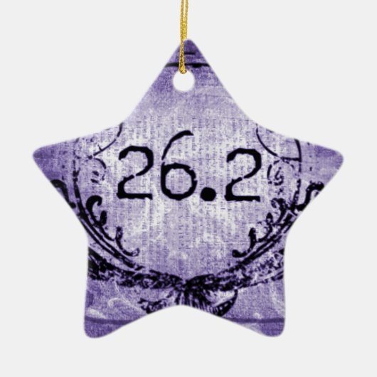 26.2 Paars Keramisch Ornament (Voorkant)