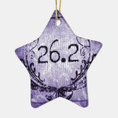 26.2 Paars Keramisch Ornament (Links)