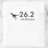 26.2 Raptor Ovale Sticker (Tas)