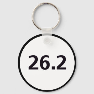 26,2-ronde sleutelhanger