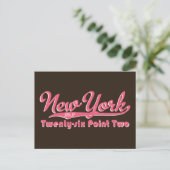 26.2 Roze Marathon Briefkaart (Staand voorkant)