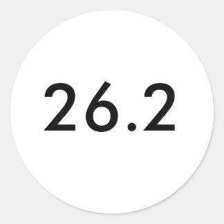 26,2 Sticker