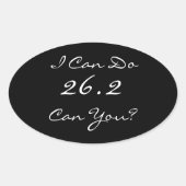 26.2 Sticker van de marathonloper (Voorkant)