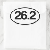 26,2 Sticker (volledige marathon Sticker) (Tas)