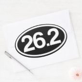 26,2 Sticker (volledige marathon Sticker) (Envelop)