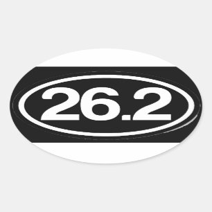 26.2 Sticker (volledige marathonsticker)