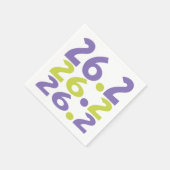 26.2 Thema marathon Runner Paper Party Napkins Servet (Hoek)