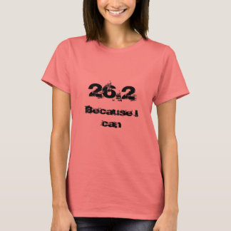 26.2, want ik kan t-shirt