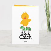 26.2 Wenskaart van kuikens Kaart (Achterkant)