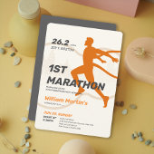 26.2mijl 1e Marathon-Post Marathonfeest Kaart