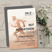 26.2mijl 1e Marathon-Post Marathonfeest Kaart