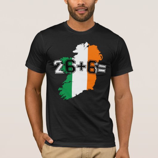 26+6=1 VERENIGD IERLAND T-SHIRT (Voorkant)