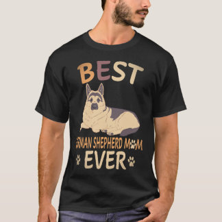26 Beste Duitse Herdersmoeder Ooit Duitse Herder T-shirt
