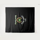 26 % bewijs van Irish St Patrick's Day Funny Gree Wandkleed (Voorkant (horizontaal))
