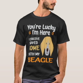 26 Bleef thuis met mijn Beagle T-shirt