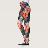 #26 Bloemen patroon Leggings (Links)