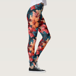 #26 Bloemen patroon Leggings