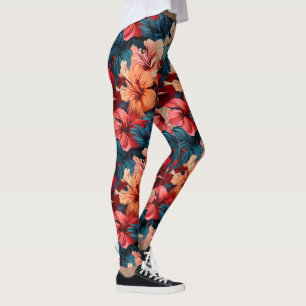 #26 Bloemen patroon Leggings