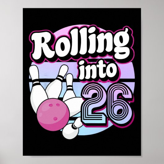 26 Bowling 26e verjaardag 1 Poster (Voorkant)