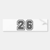 26 BUMPERSTICKER (Voorkant)