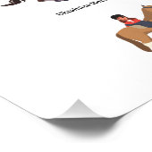 26 Dekvloeren van paarden Foto Afdruk (Hoek)