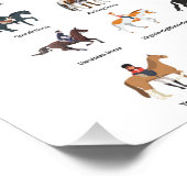 26 Dekvloeren van paarden Foto Afdruk (Hoek)