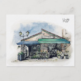 26 : Een bloemist Briefkaart