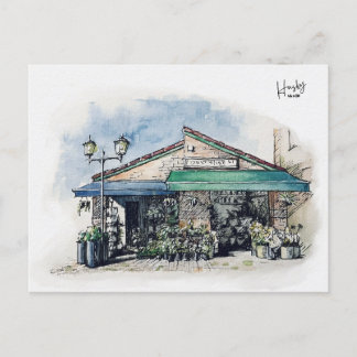 26 : Een bloemist Briefkaart